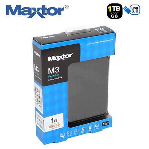 Maxtor 1.0TB M3 Portable 2.5
