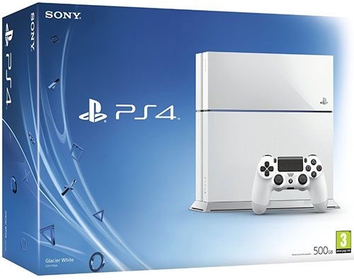 Sony Playstation 4 500GB White - PlayStation 4 Játékkonzol