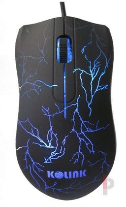 Kolink USB optikai egér fekete HM50