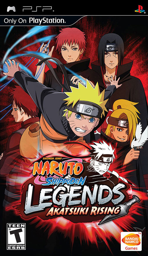 Naruto Shippuden Legends: Akatsuki Rising  - PSP Játékok
