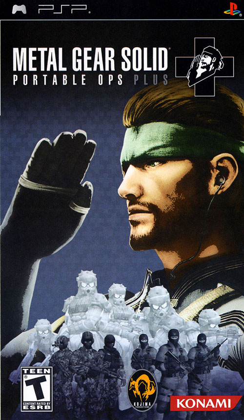 Metal Gear Solid Portable OPS Plus - PSP Játékok