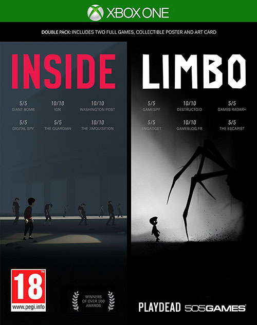 Inside + Limbo Double Pack - Xbox One Játékok