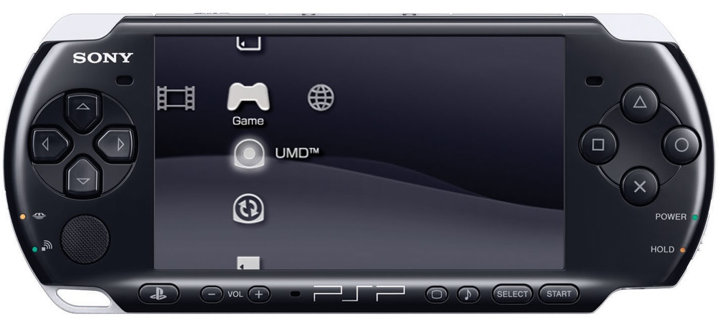 Sony Playstation Portable PSP Piano Black plusz 4gb memorycard (1000)