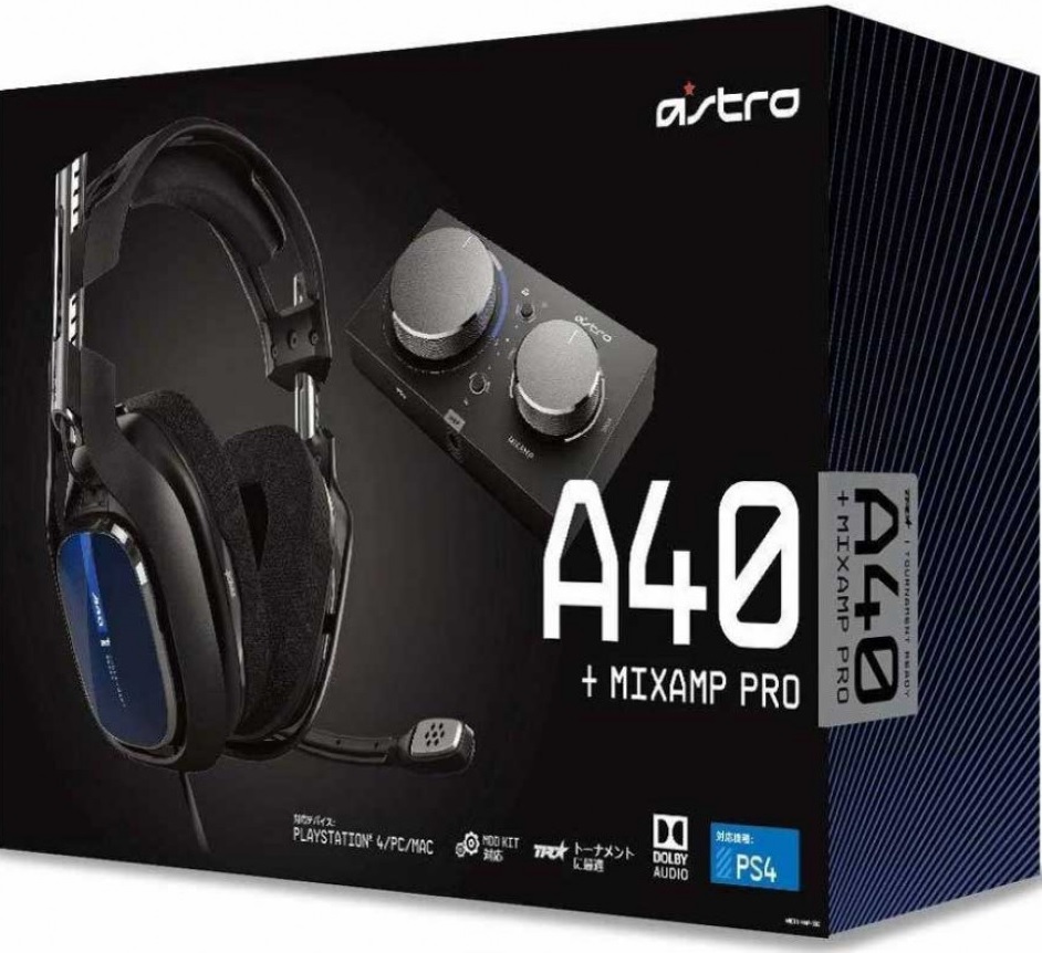 Astro Gaming A40+Mixamp Pro TR Headset (PS4) - PlayStation 4 Játékkonzol Kiegészítő