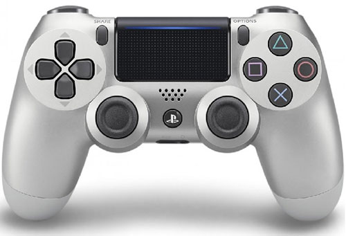 Sony Playstation 4 Dualshock 4 Controller Silver