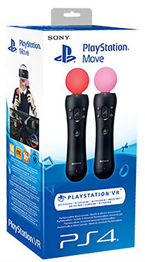 Sony Playstation 4 Move Twin Pack - PlayStation 4 VR Szemüveg és Kiegészítő