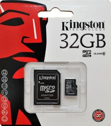 Kingston 32GB microSDHC memóriakártya Class10  - Multimédia Memóriakártya