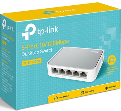 TP-LINK 5port Switch SF-1005D