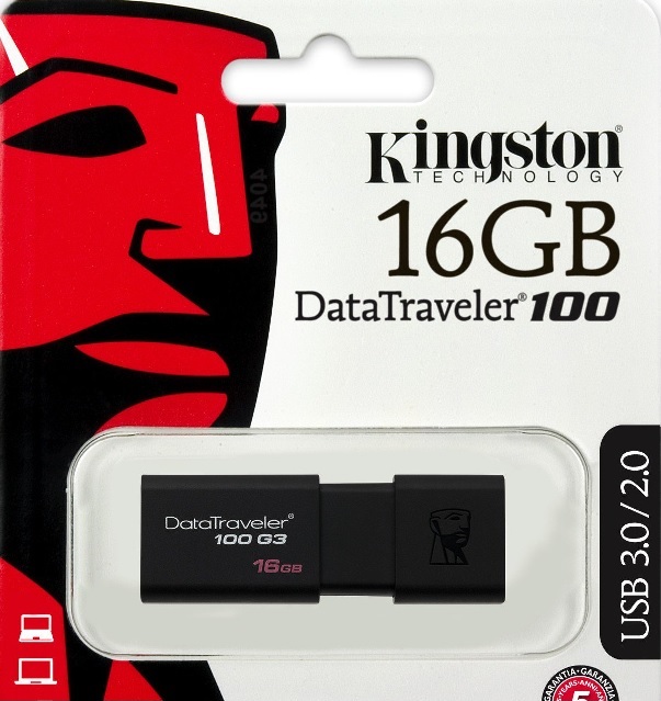Kingston 16GB Pendrive DT100G3 USB3.0