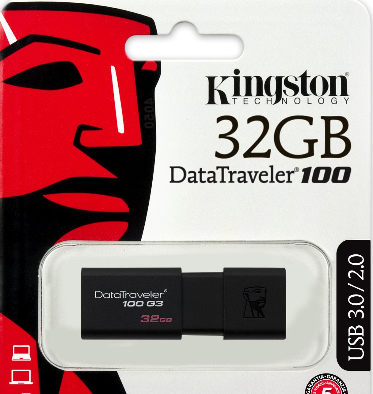 Kingston 32GB Pendrive DT100G3 USB3.0