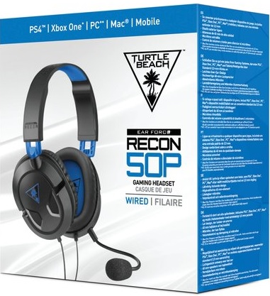 Turtle Beach Ear Force Recon 50P Gaming Headset (PS4, XBOX ONE, PC, Mac)