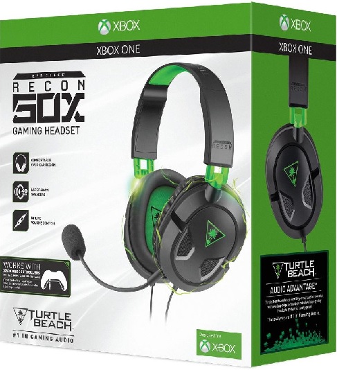 Turtle Beach Ear Force Recon 50X Gaming Headset (XBOX ONE) - Xbox One Játékkonzol Kiegészítő