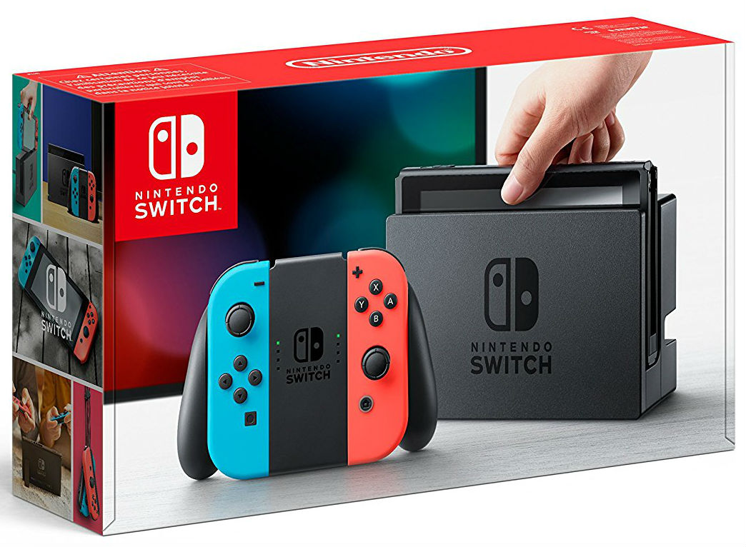 NINTENDO Switch Neon Red / Neon Blue - Nintendo Switch Játékkonzol