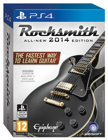 Rocksmith 2014 Edition plusz gitárkábel - PlayStation 4 Játékok
