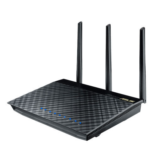 ASUS RT-AC66U Dual-Band Wireless AC1750 (Gigabit) Black - Számítástechnika Router