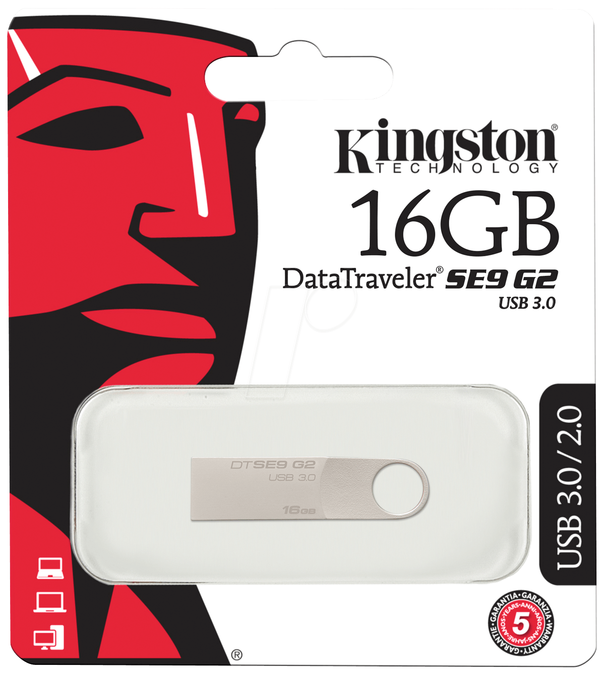 Kingston 16GB Pendrive DTSE9G2 - Számítástechnika Pendrive