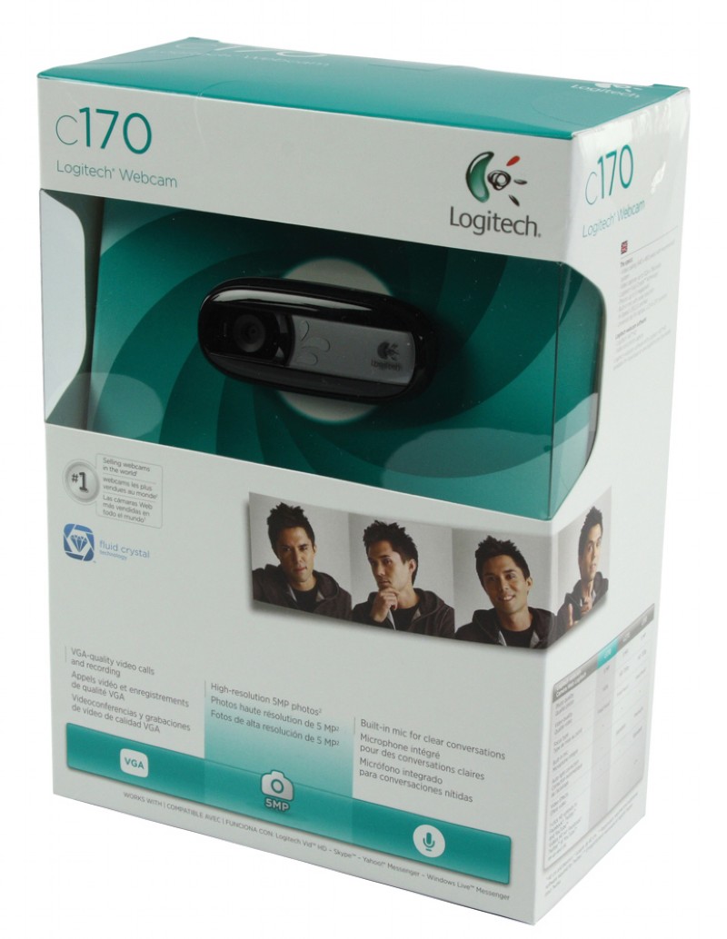 Logitech C170 5MP Webkamera - Multimédia Webkamera