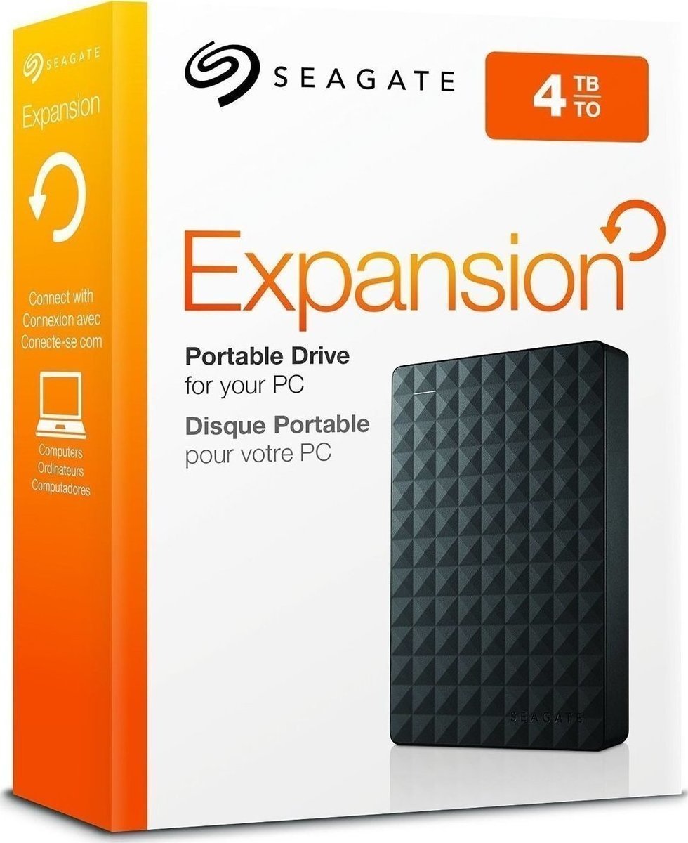 Seagate Expansion Portable 4TB USB3.0 HDD