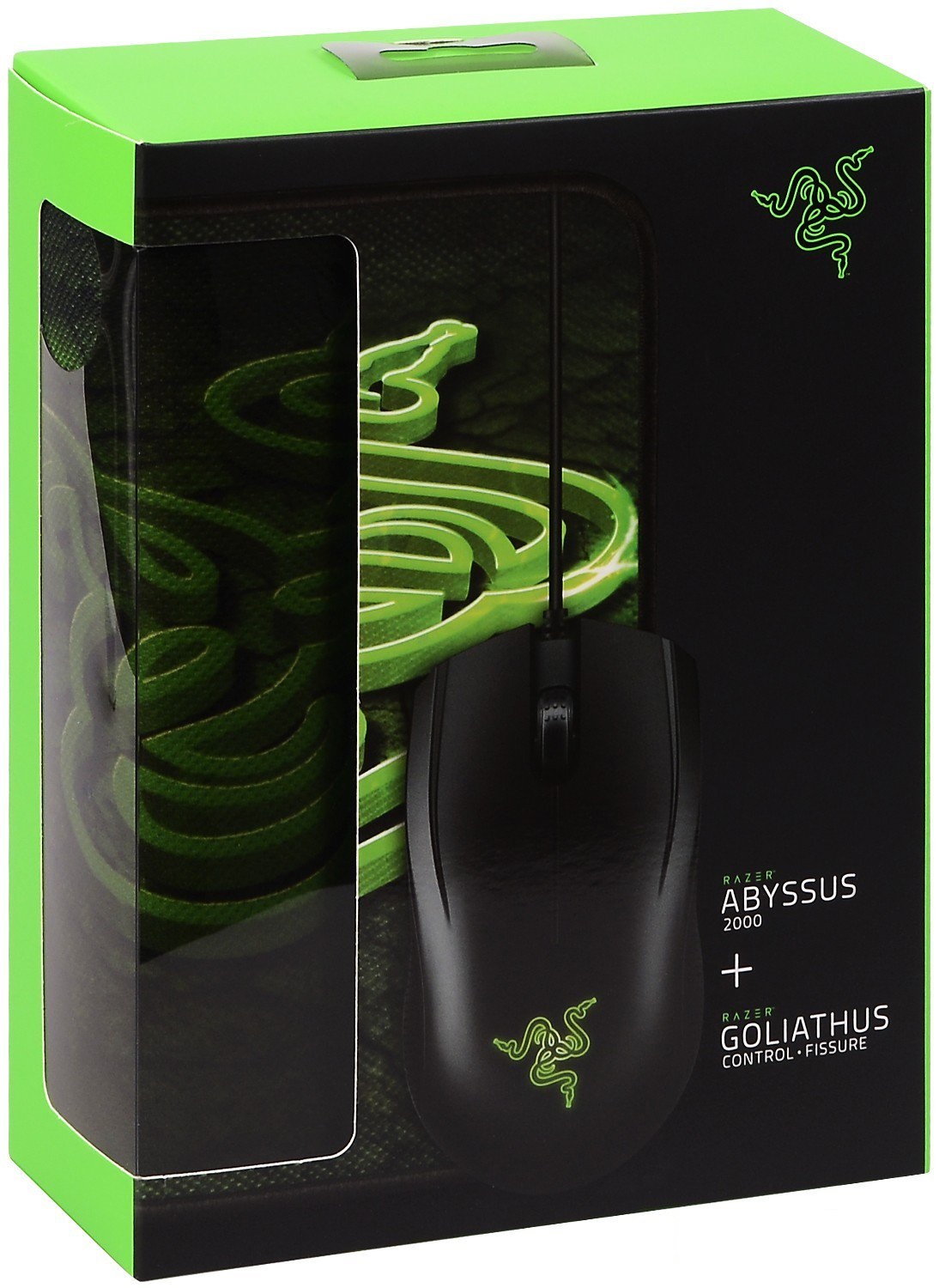 RAZER Abyssus 2000 Egér + Goliathus Speed Egérpad - Számítástechnika Egér