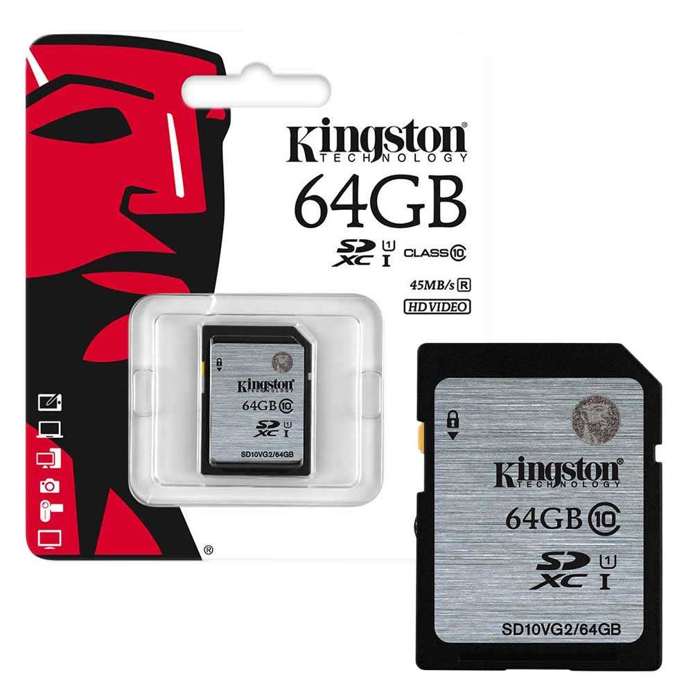 Kingston 64GB SDXC UHS-I3 Class10