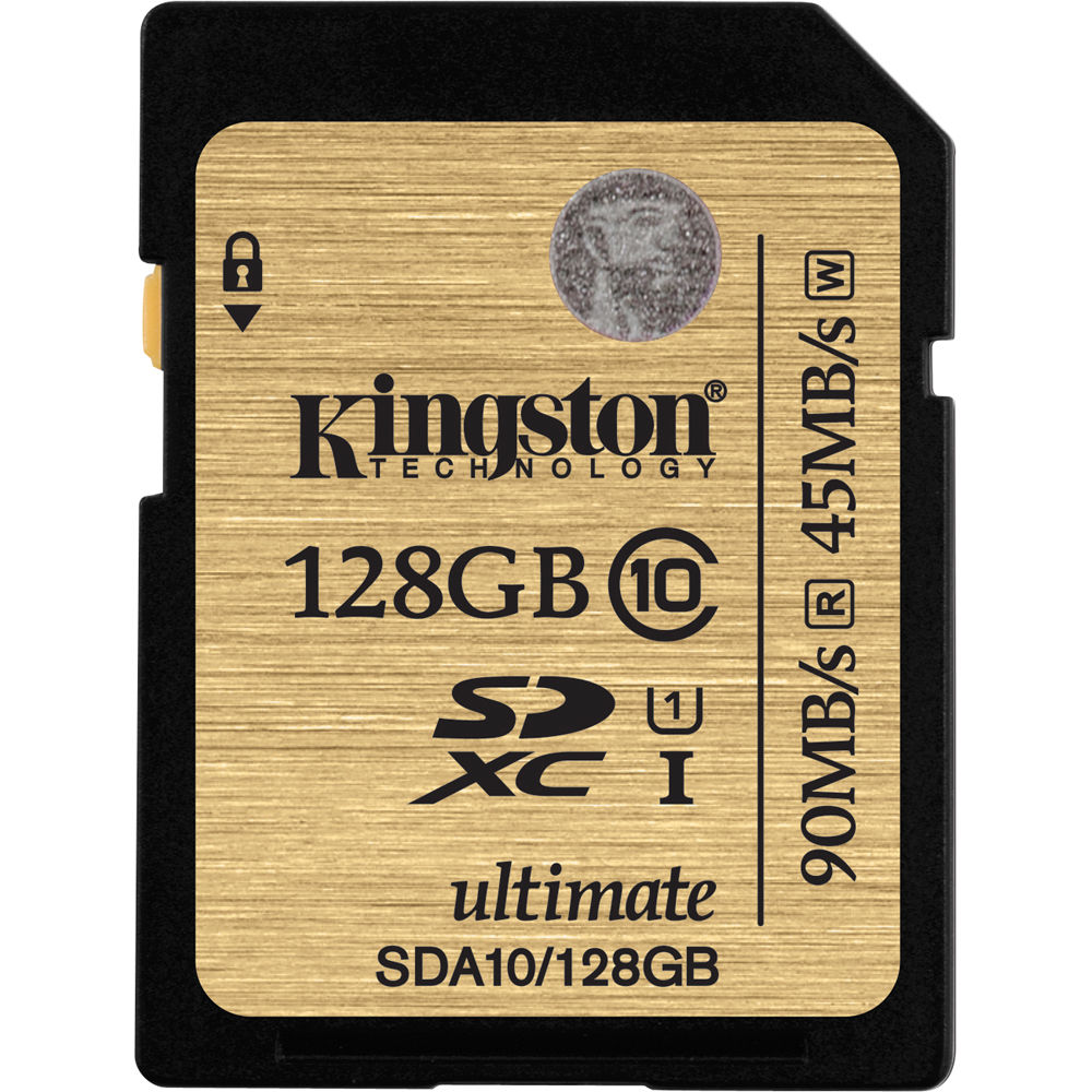 Kingston 128GB SDXC UHS-I U1 Class 10