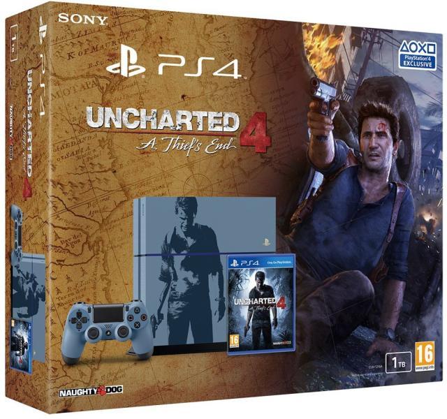 Sony Playstation 4 1TB Uncharted 4 Thiefs End Limited Edition 