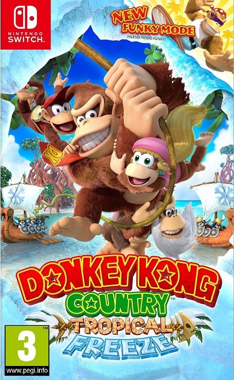 Donkey Kong: Tropical Freeze - Nintendo Switch Játékok