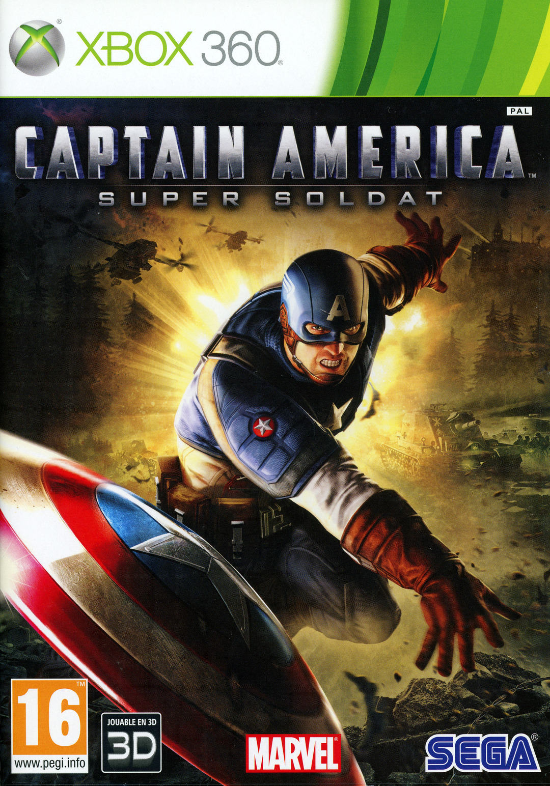 Captain America Super Soldier - Xbox 360 Játékok