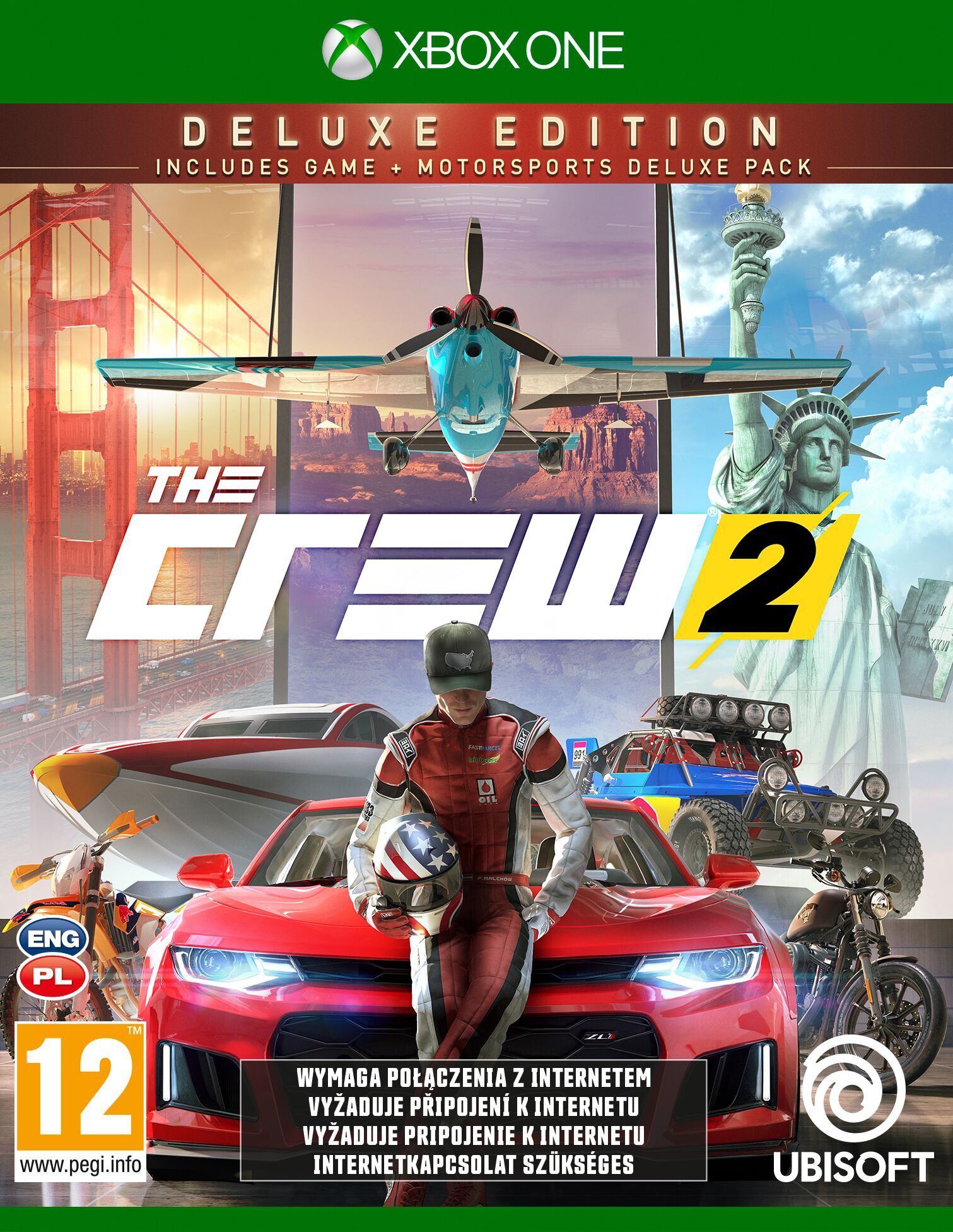 The Crew 2 Deluxe Edition - Xbox One Játékok