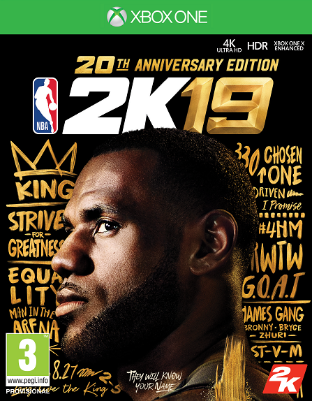 NBA 2K19 20th Anniversary Edition - Xbox One Játékok