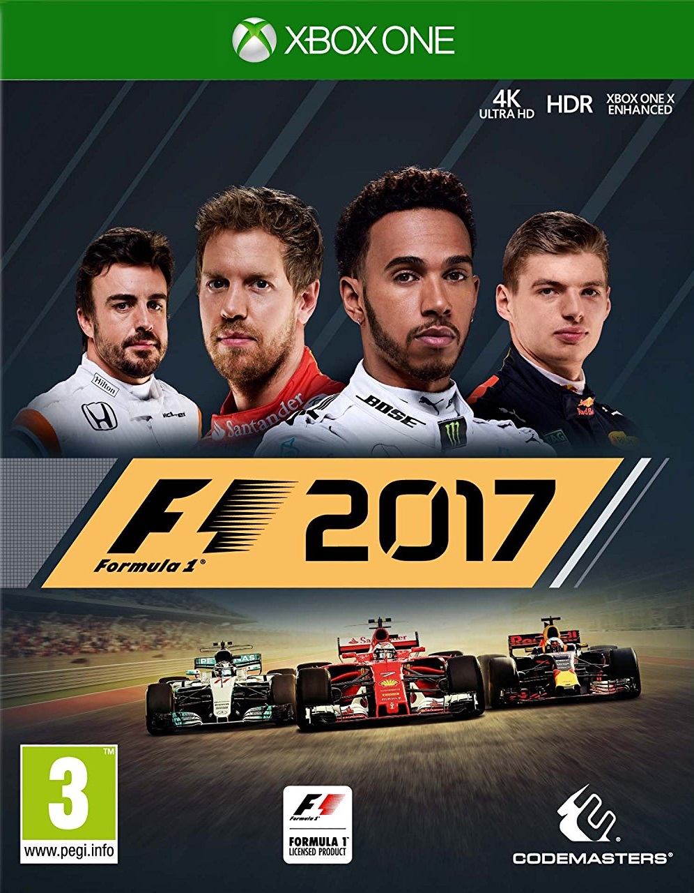 F1 2017  - Xbox One Játékok