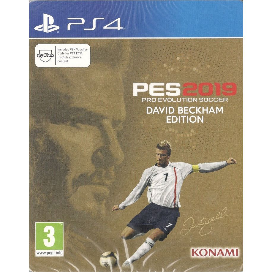 Pro Evolution Soccer 2019 (PES 19) David Beckham Steelbook Edition