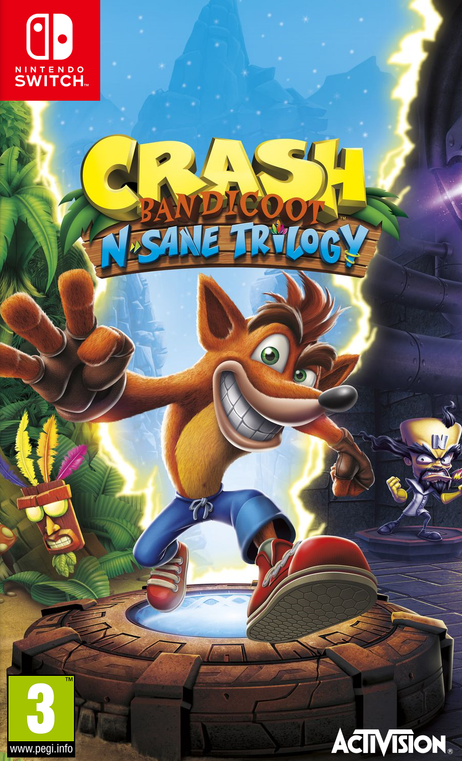 Crash Bandicoot N Sane Trilogy - Nintendo Switch Játékok