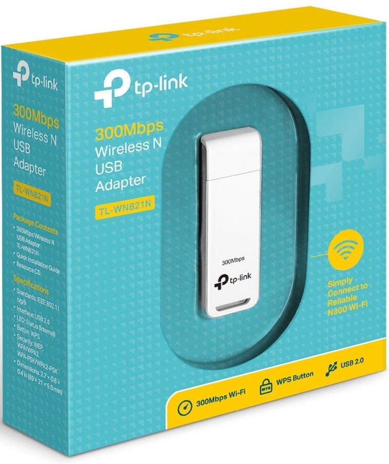 TP-LINK TL-WN821N 300M WiFi USB adapter  - Számítástechnika Hálózati adapterek