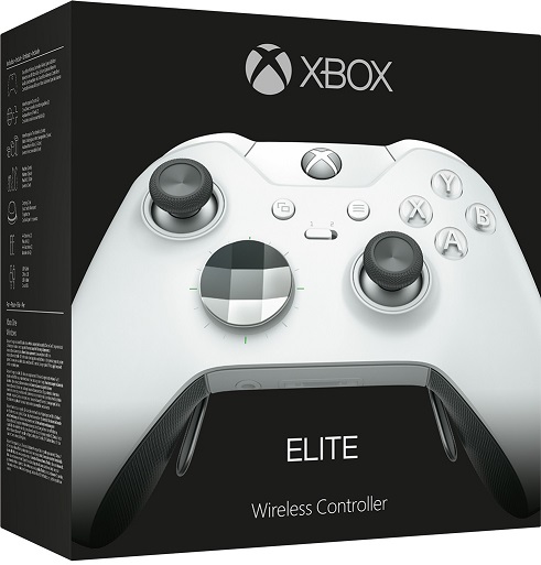 Microsoft Xbox One Elite White Special Edition Wireless Controller - Xbox One Játékkonzol Kiegészítő