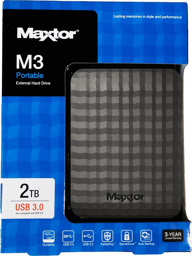 Maxtor 2.0TB M3 Portable 2.5 - Számítástechnika HDD