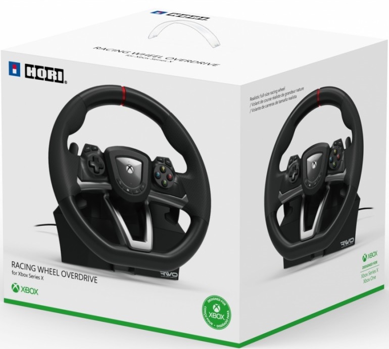 HORI Racing Wheel Overdrive (Xbox One) - Xbox One Játékkonzol Kiegészítő