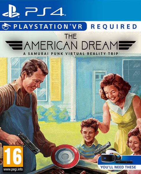 The American Dream - PlayStation 4 VR Szemüveg és Kiegészítő