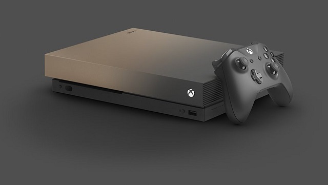 Microsoft Xbox One X 1TB Gold Rush Special Edition - Xbox One Játékkonzol