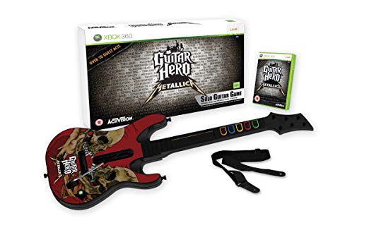 Guitar Hero Metallica Bundle (Gitár+Játék) - Xbox 360 Játékkonzol Kiegészítő