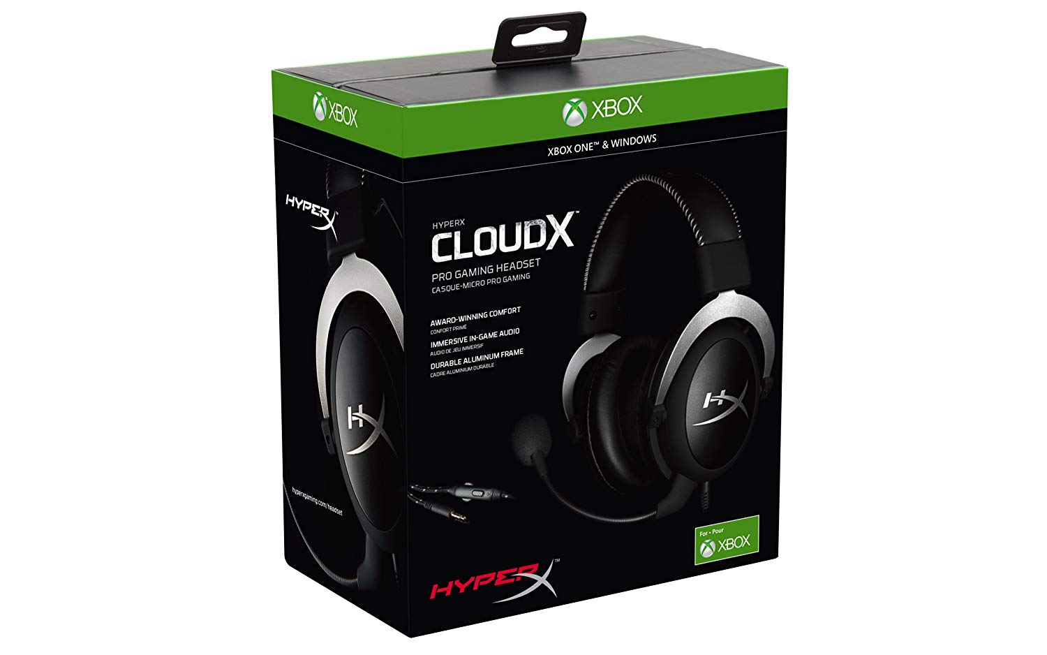 Hyperx Cloud X Gaming Headset (Xbox One) - Xbox One Játékkonzol Kiegészítő