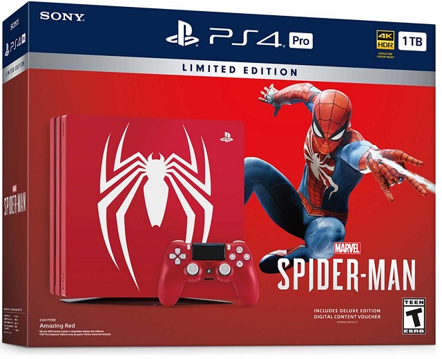 Sony Playstation 4 Pro 1TB Spider-Man Limited Edition