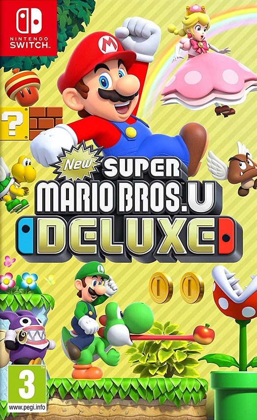 New Super Mario Bros U Deluxe - Nintendo Switch Játékok