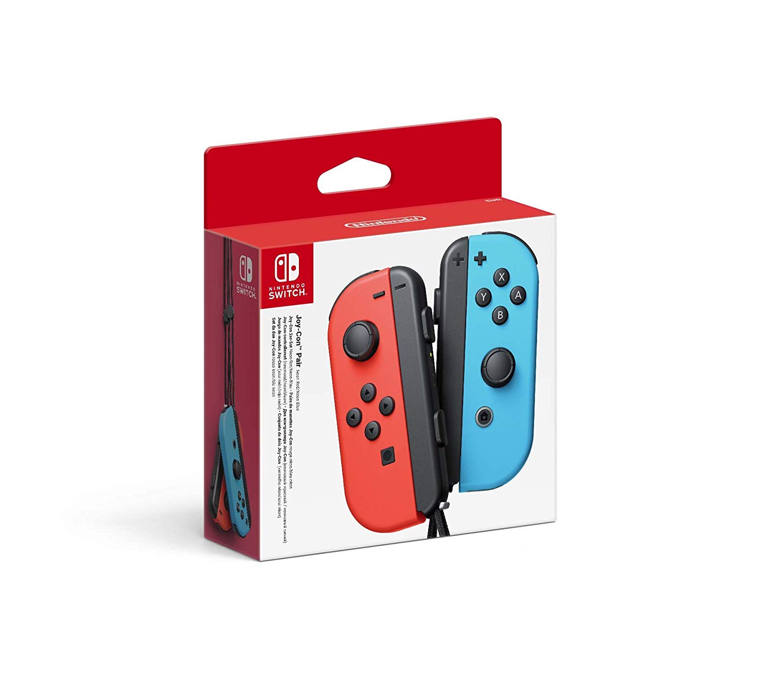 Nintendo Switch Joy-Con Pair Neon Red / Neon Blue - Nintendo Switch Játékkonzol Kiegészítő