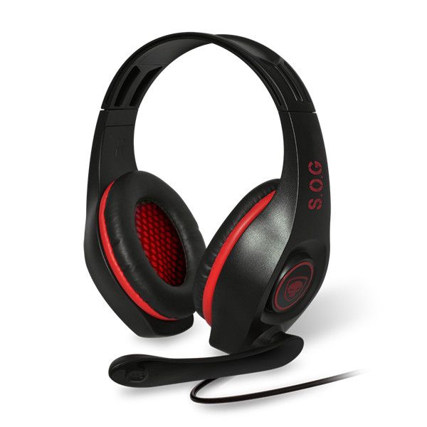 SPIRIT OF GAMER Pro-NH5 Piros Gaming Headset (PC) - Multimédia Fejhallgatók