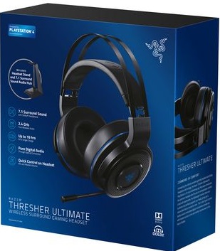 Razer Thresher Ultimate 7.1 Headset (P.C/Ps4) - PlayStation 4 Játékkonzol Kiegészítő