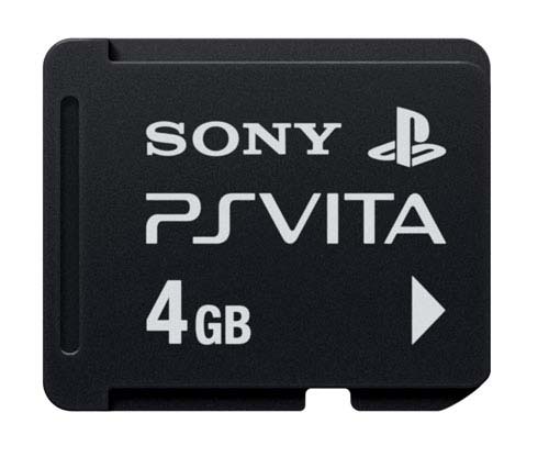 Sony Playstation VITA 4GB Memory Card (OEM)  - PS Vita Játékkonzol Kiegészítő