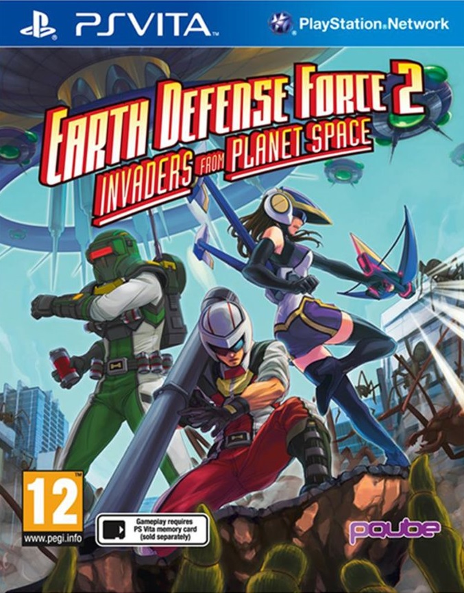 Earth Defense Force 2: Invaders From Planet Space - PS Vita Játékok