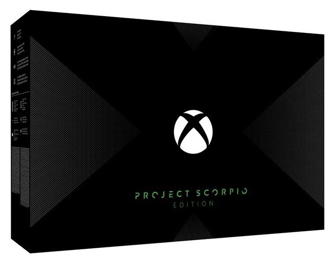 Microsoft Xbox One X 1TB Project Scorpio Edition - Xbox One Játékkonzol