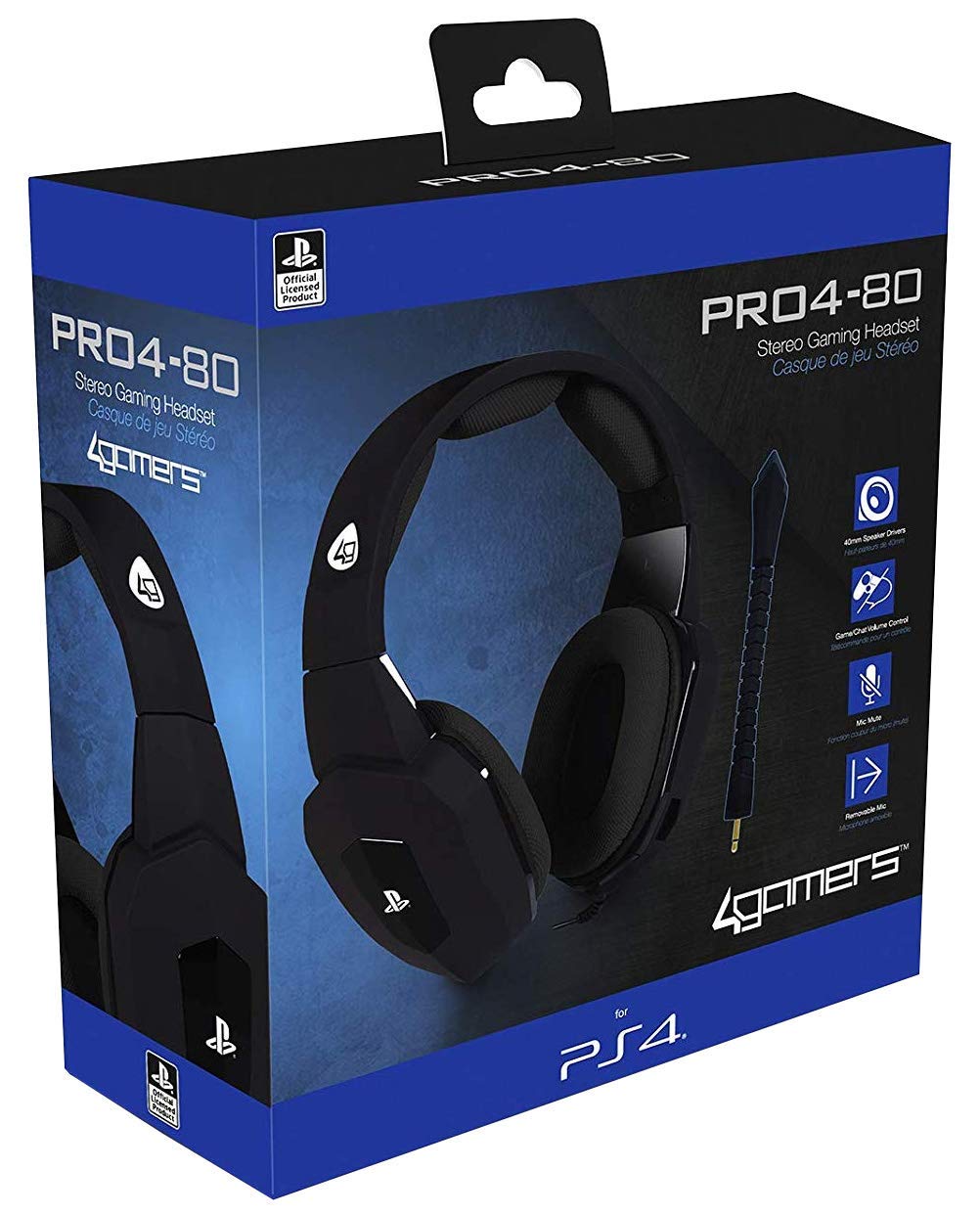 STEALTH PRO4-80 Stereo Gaming Headset (PS4) - PlayStation 4 Játékkonzol Kiegészítő